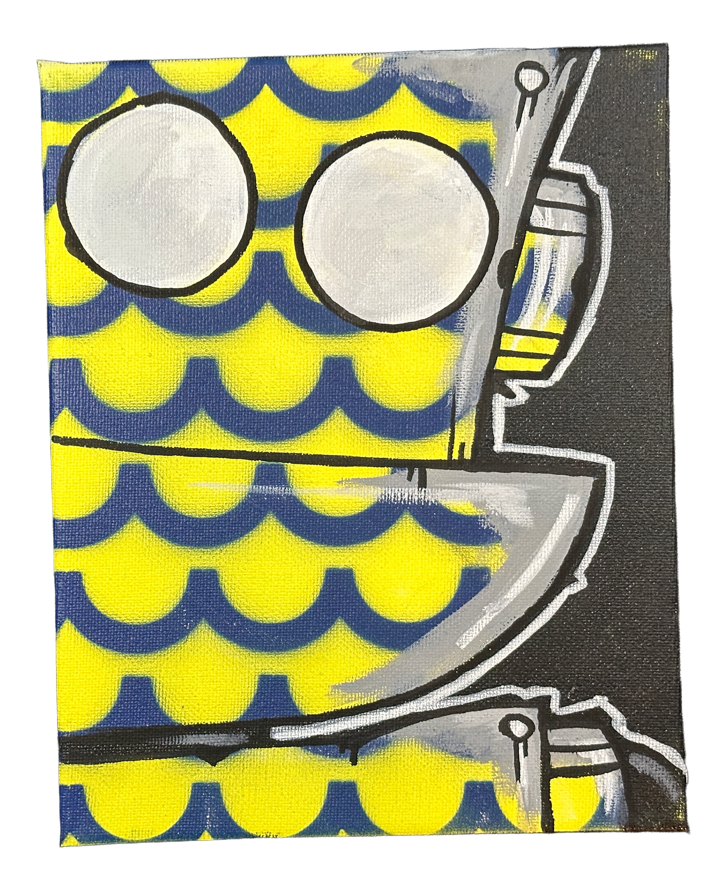 Harry 8x10 Original Canvas