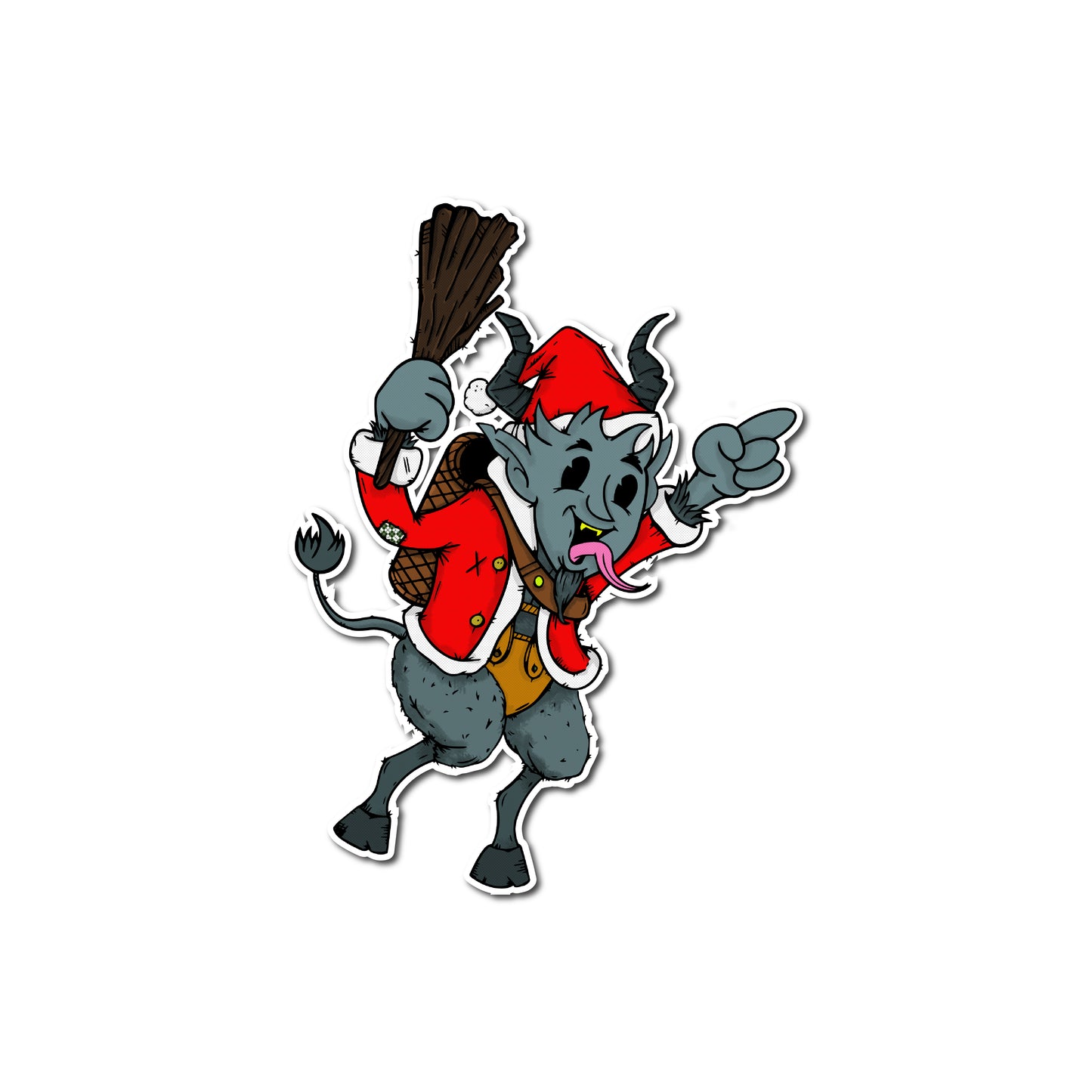 Krampus Sticker