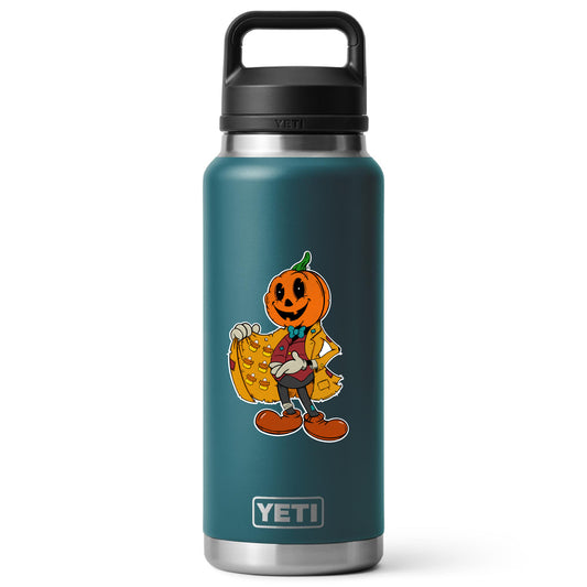 Passion-Famine Pumpkin Head Sticker