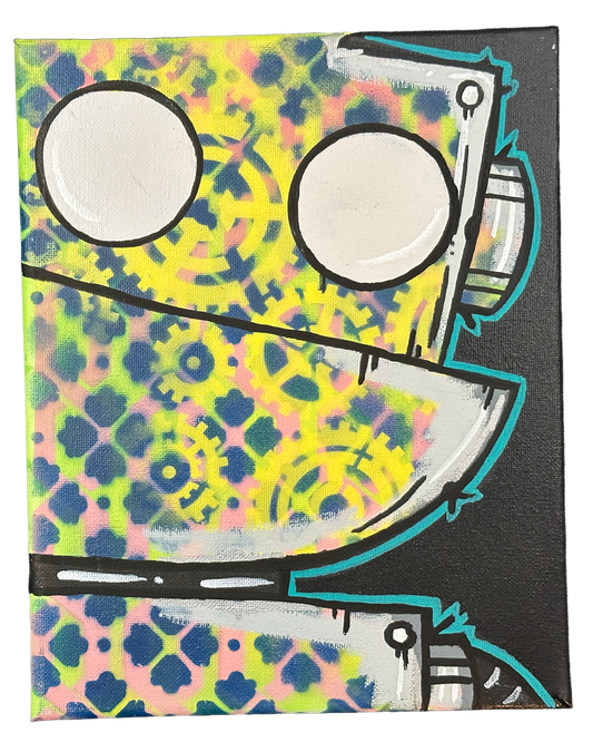 Barry 8x10 Original Canvas