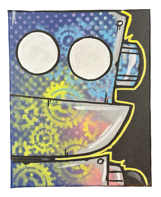 Larry 8x10 Original Canvas