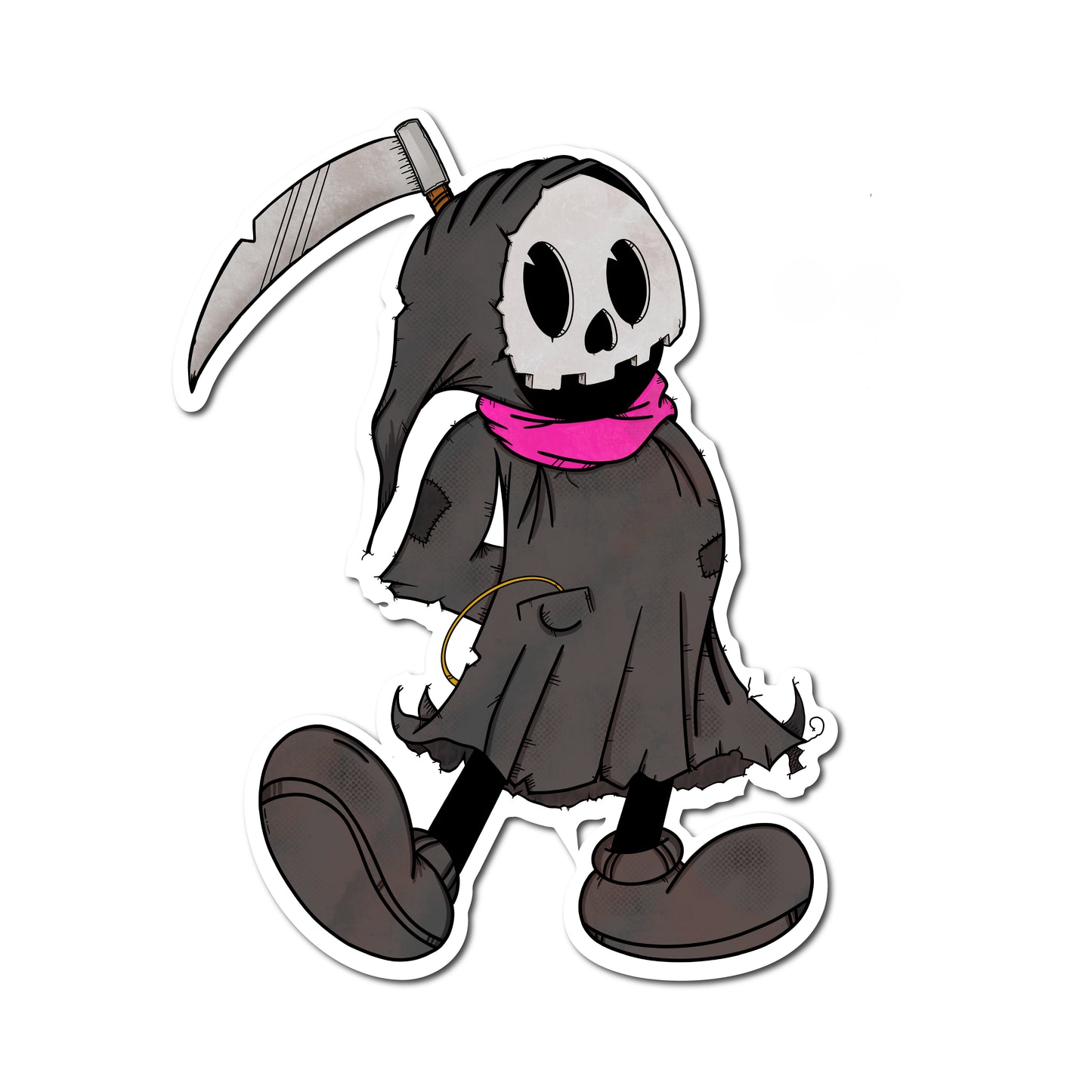 Grim Reaper Sticker