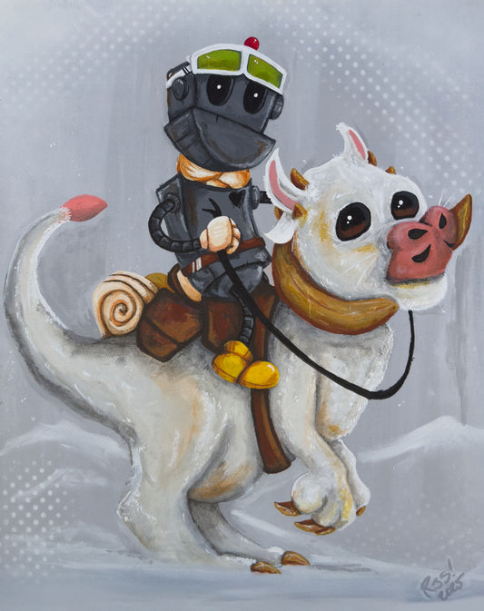 "The One With The Tauntaun" 8x10 Print